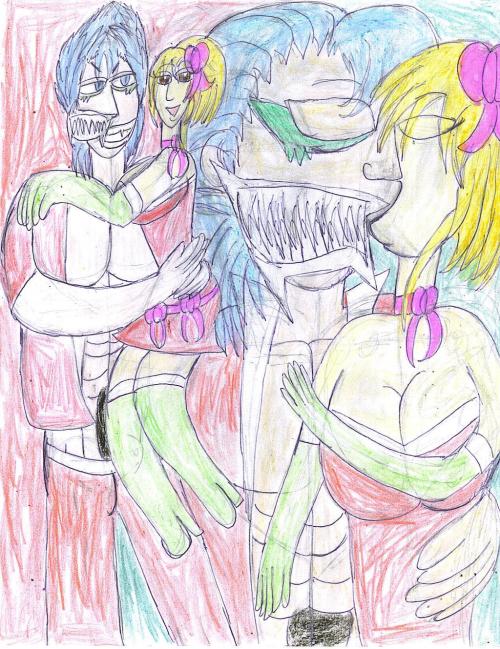 My Vol.1 Of Old Fan Art Of Bleach Pairings That I Love And One Crossover Of My Other Favorite Pairing!^^