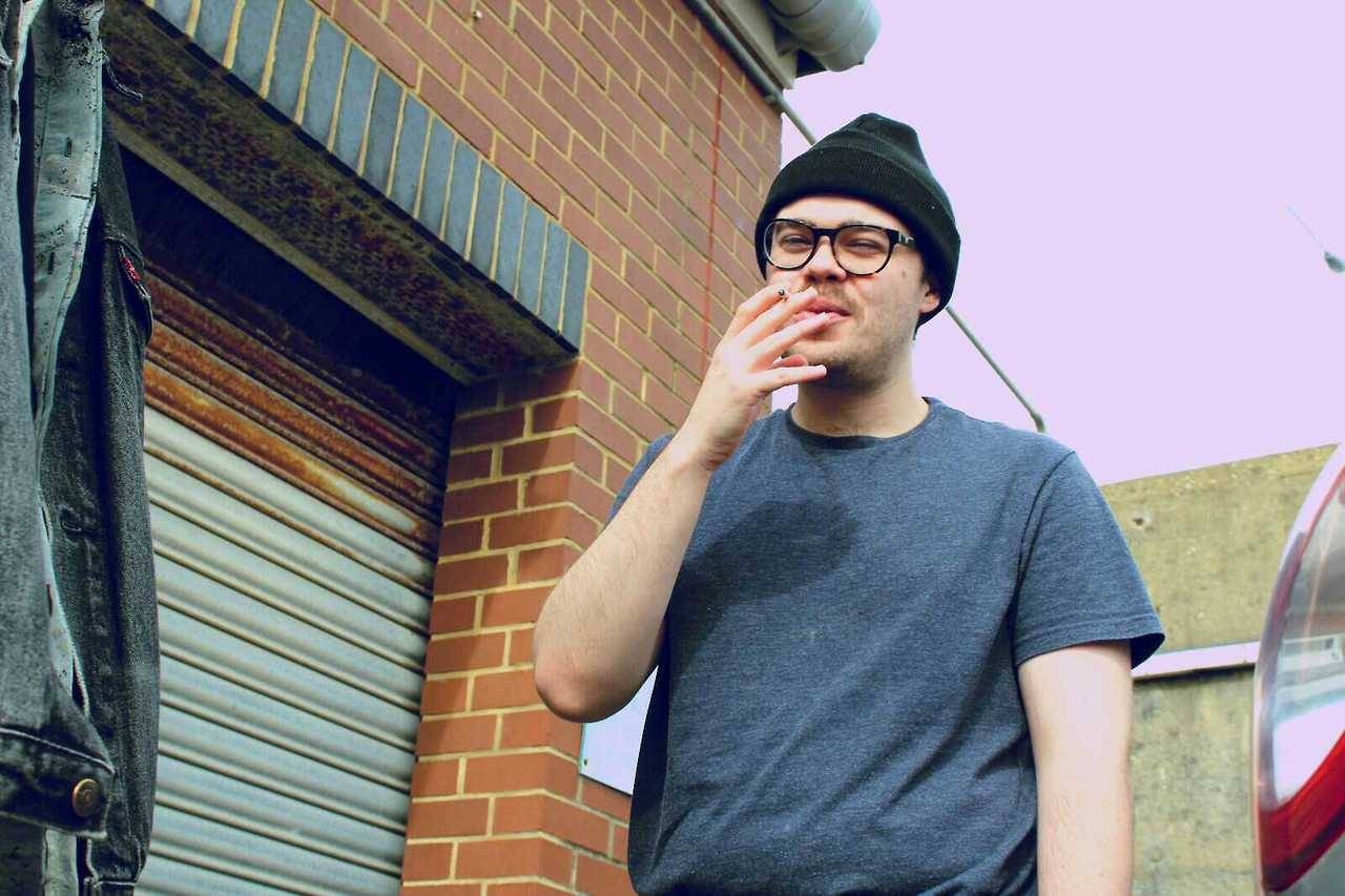 beanwrld:goofin at the studio