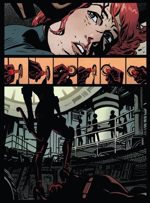 marvelperil: Black Widow - defeated - Black Widow v6 #11  IS IT BAD THAT I AM JUSTSO FUCKIN TURNED O