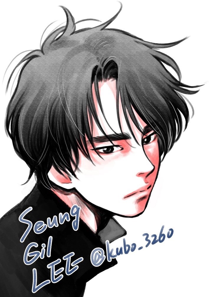 FanFareFolly — Kubo-sensei's sketch of Seung Gil. Source:...
