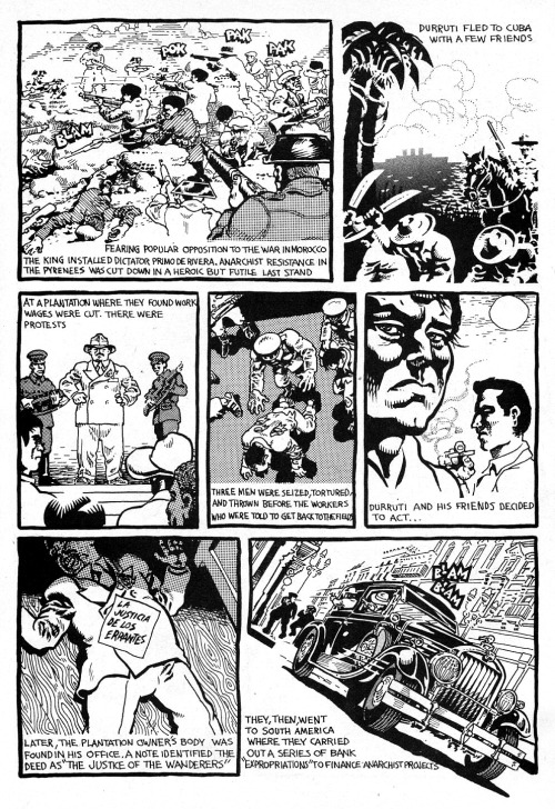 mepresta:Spain Rodriguez [Anarchy Comics #2]Durruti Column - Never Know: http://www.youtube.com/watc