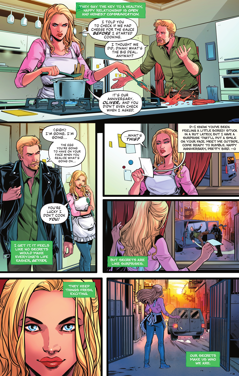 Comic Excerpt] That's what Mia taught me. (Green Arrow 80th Anniversary  100-Page Super Spectacular) : r/DCcomics