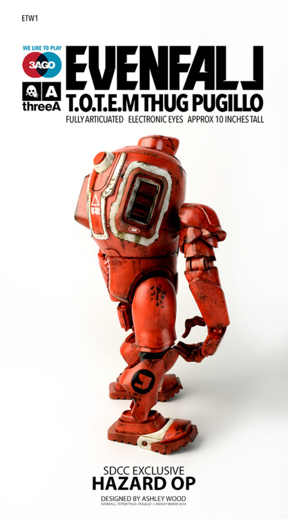 rocketumbl:  threeA Evenfall Totem Thug Pugillo