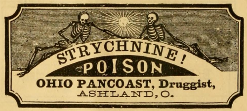 thechirurgeonsapprentice:Druggist Labels (19th century) 