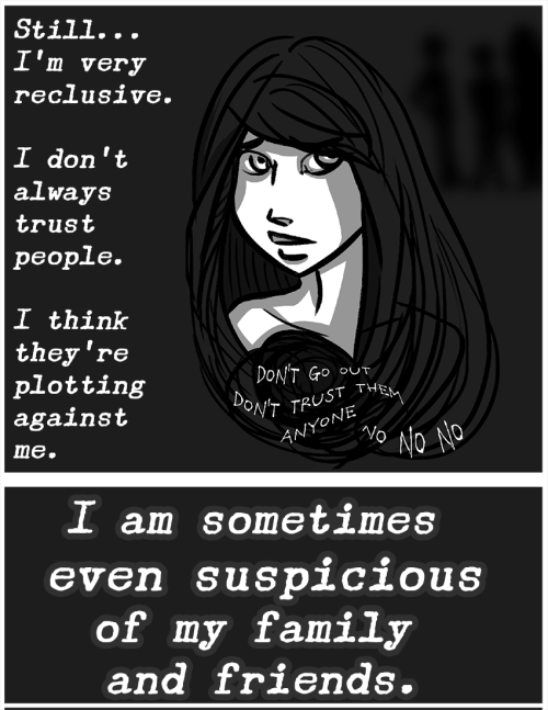 aburningrose: whowasntthere: whowasntthere: My Illness Does Not Define Me For a brief comic, I will 