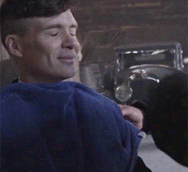 thomasshelbyltd:  in celebration of the new season starting filming here’s some Cillian being adorable on the set of Peaky Blinders