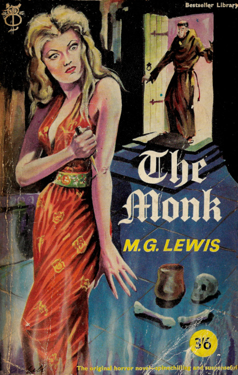 The Monk, by M.G. Lewis (Bestseller Library,