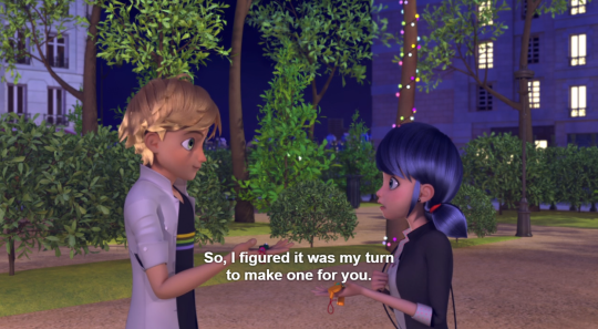 megatraven:  Some people seem to have forgotten how much Adrien notices, compliments, and appreciates Marinette, so let me remind ya: