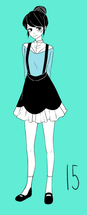sidsinning:  Mari in another cute outfit :3 From this.