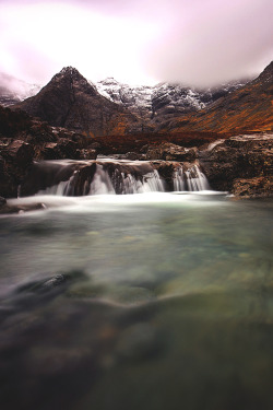 wavemotions:  Autumn Waterfalls