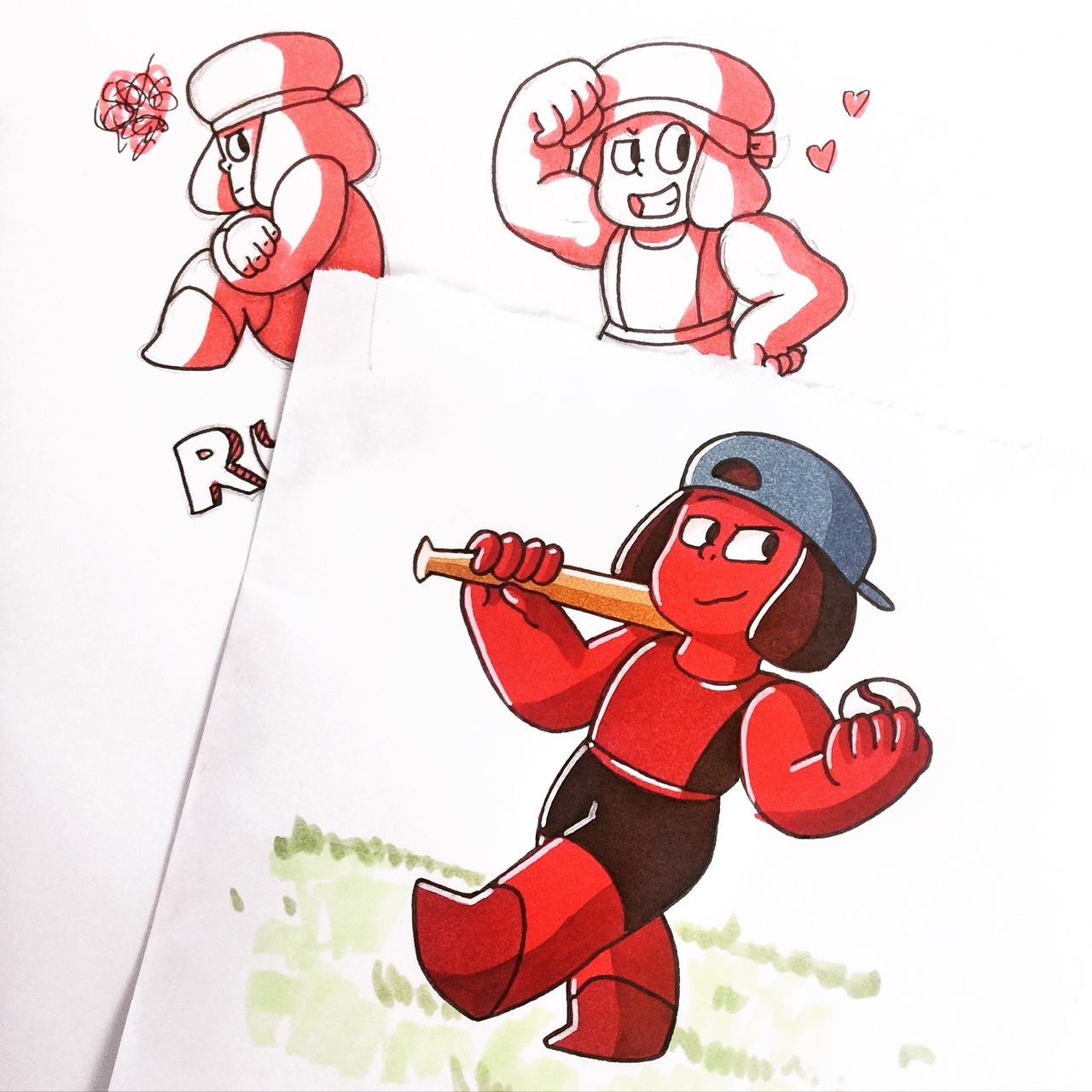 allofthedoodles:  Just practice stuff today, didn’t really get anything finished