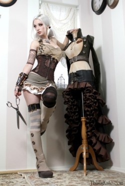 steampunk-girl:  Steampunk Girl Steampunk