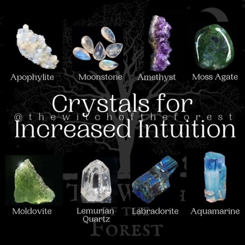 thewitchoftheforest: These crystals are great to use to enhance your natural intuitive. Which crysta