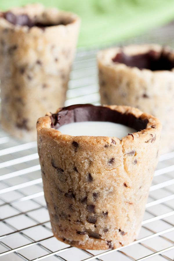 confectionerybliss:  Cookie Shot Glasses | Wanna Come With? 