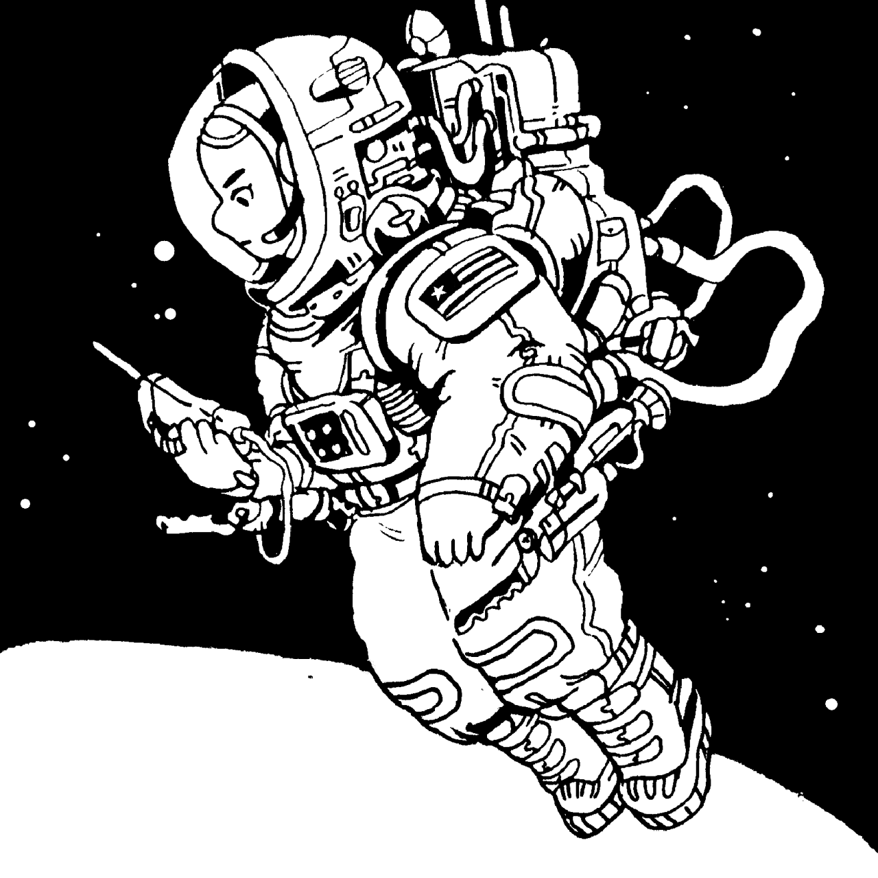 josiahfiles:  2014, the year i started inking everything with intense black backgrounds