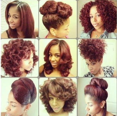 Black girl updo hairstyles