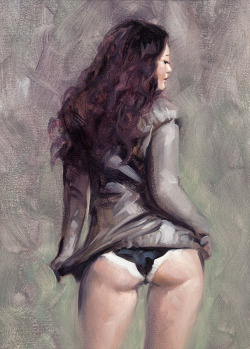 artbeautypaintings:  Stephie I - David Palumbo