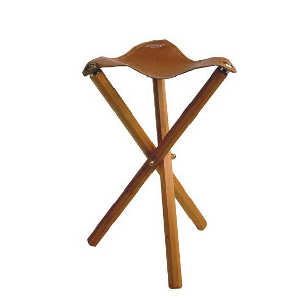 Mabef Folding Stool with Leather Seat
Comfortable leather tri-pod seat made from solid beachwood. We have three in the bunkhouse.