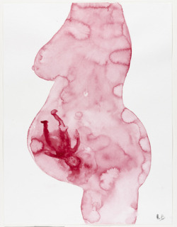 pleviose:  LOUISE BOURGEOIS “Pregnant Woman” (2008) x KEITH EDMIER “Beverly Edmier, 1967” (1998) 