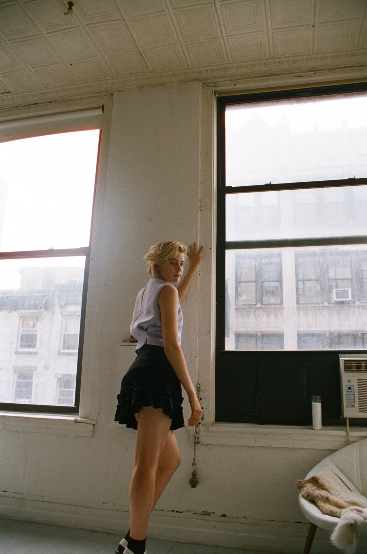 edenliaothewomb: Greta Gerwig, photographed by Marlene Marino for Dazed &amp;