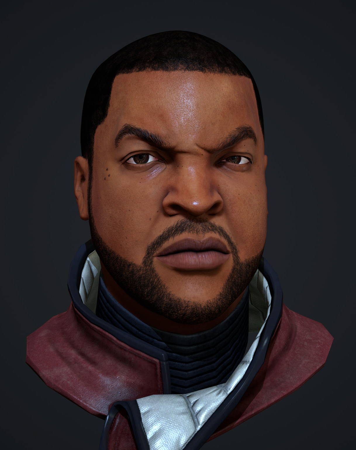 superheroesincolor:   Ice Cube in Mass Effect Universe by Azat Orynbassarov Get