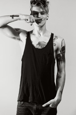Boys don't cry.