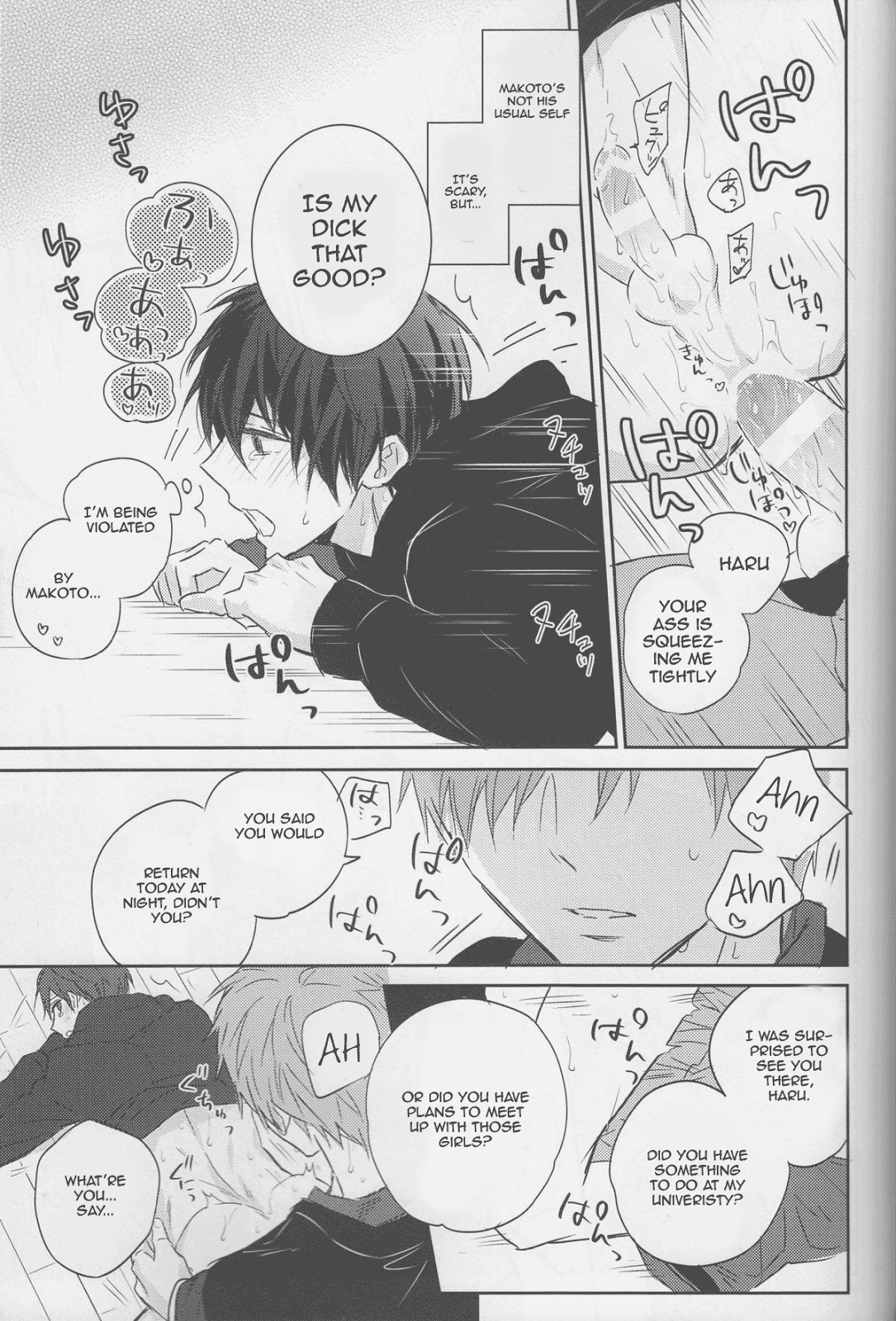seriouslydramatical:   Haru-chan is Unsatisfied- Sneeeze (Kubu)