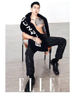 aomg-ftm:Jay Park | Elle Taiwan [08/2016] ©   