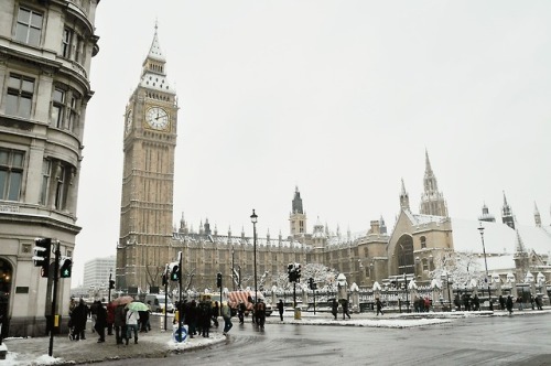 englishsnow:   by Paolo Camera   Trafalgar Square