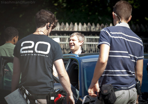 tiiaohman:Sherlock filming in Cardiff, August 17th &amp; 18thAbout publishing these photos..I did a 