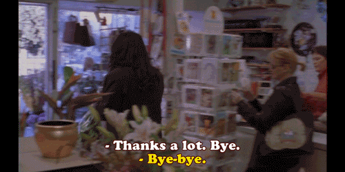 getyourspoons:The flower shop scene in all its infinite glory.