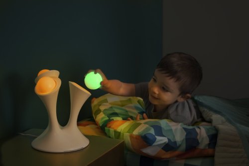 wickedclothes:Portable Nightlight SpheresDo away with your old nightlights. These portable nightlight spheres can be brought into bed, or carried through your dark house on the way to find a midnight snack. Sold on Amazon.