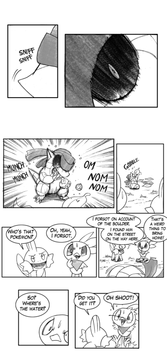 PMD Comic: Blue Rescue team 4-2 This chapter isn’t from the game, it’s my own story. Hav