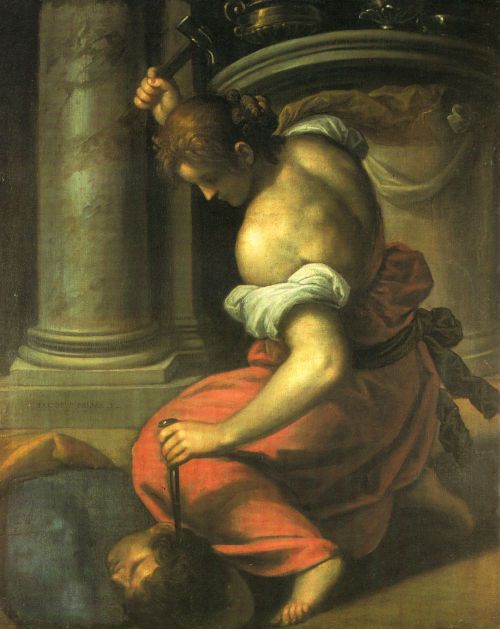 achasma: Jael killing Sisera by Palma il Giovane.