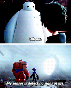 kpfun: The similarities between Baymax and Tadashi show that Baymax is Tadashi. He literally meant it when he told Hiro, “Tadashi is here.”  😭😭😭