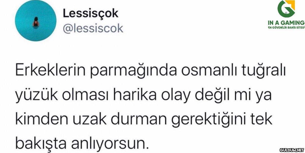 Lessisçok @lessiscok IN A...