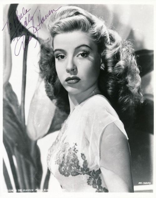 damsellover:  RIP Gloria DeHaven   Born: July 23, 1925 in Los Angeles, California, USA Died: July 30, 2016 (age 91) in Las Vegas, Nevada, USA   