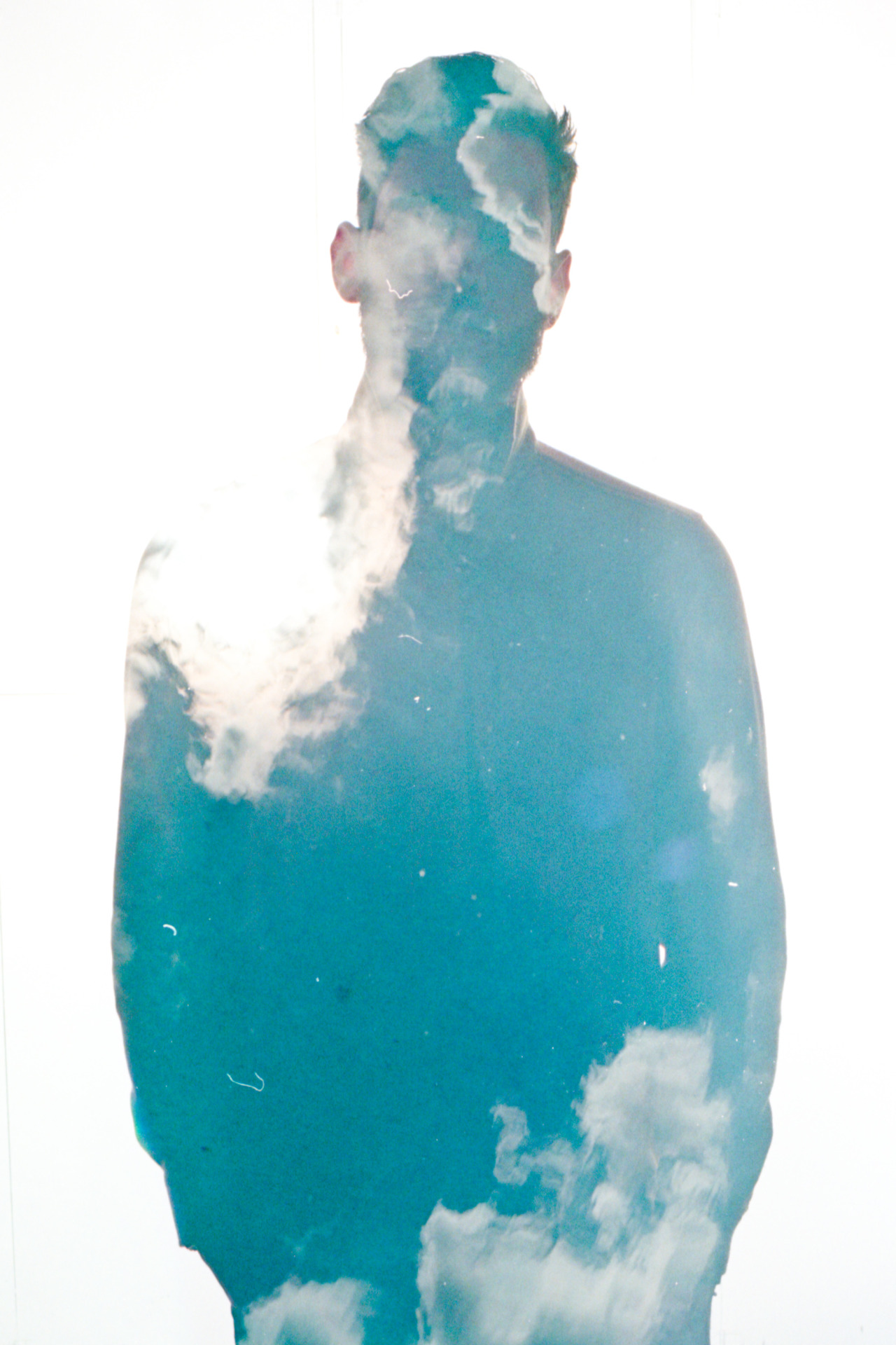 edwardandrew:  My friend and I shot portraits of each other on a roll of Portra 400