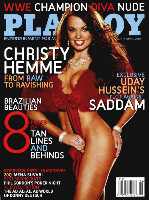 rosadellic:  “WWE Divas” - Playboy covers, porn pictures