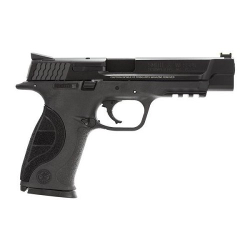 Smith &amp; Wesson M&amp;P 9 Pro Series 9mm 5&quot; Barrel, Fiber Optic Sights 17&hellip; ❤ liked on