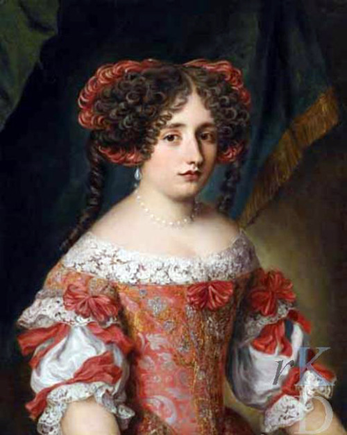 Portraits of Italian ladies by Jacob Ferdinand Voet (active in Italy from 1663-84) Portrait of 