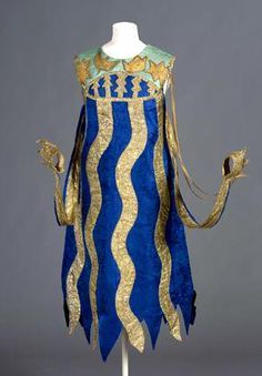 Costumes for Ballet Russe (click to enlarge)1. Costume by Leon Bakst for Shah Zeman in “Sheherazade”