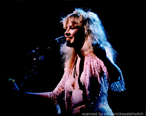 stevienickswelshwitch: Stevie’s Mirage outfit from the RnR Hall of Fame display and live shots of he