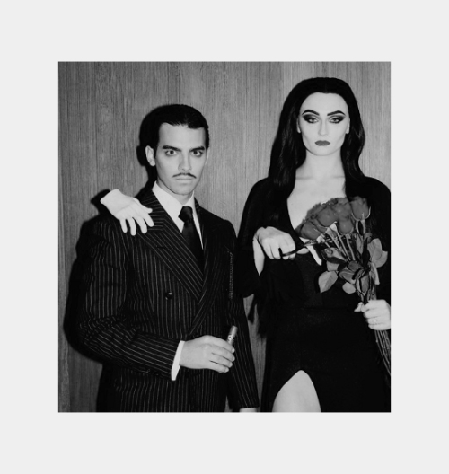 freedvictors:Joe Jonas and Sophie Turner as Gomez and Morticia Addams for Halloween (2018)