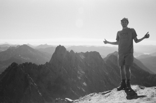Kaleetan Peak summit. Alpine Lakes Wilderness, WA