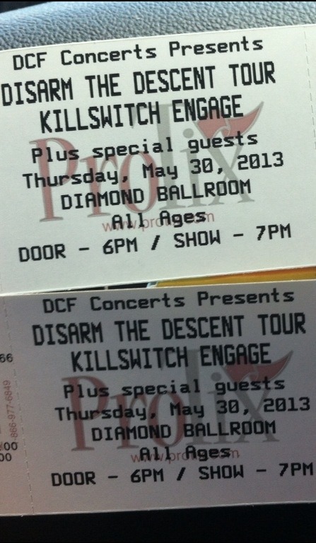 Got my tickets for KSE,AILD and miss may i. STOKED!