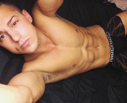 marcosquared:  #Repost @murrayswanbyla ・・・ Had such an amazing bday week! #laying in bed all day in my #underwear w #netflix is my only plan today lol. #sorryboutit #body #marcomarco #lazymonday #murrayswanby