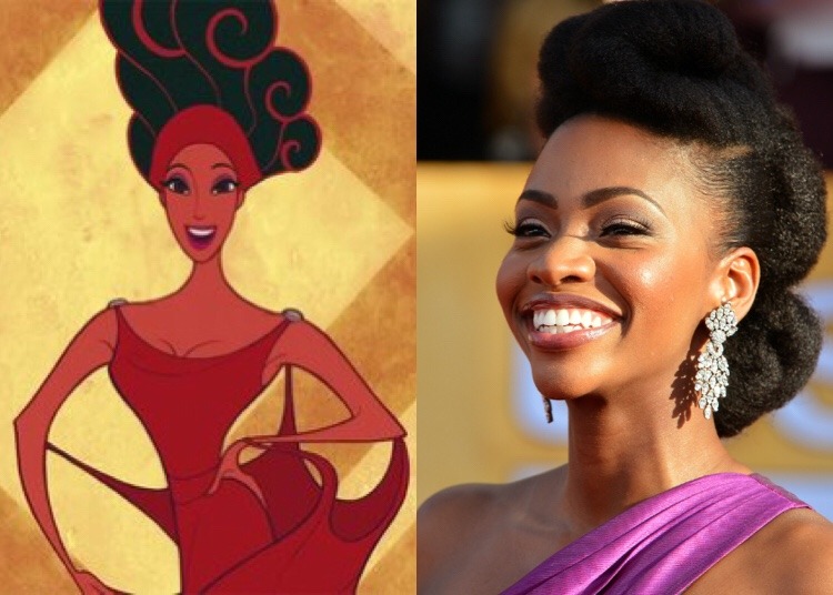 yin-meets-yang:  My casting choices for The Muses: Amber Riley as Thalia, Anika Noni