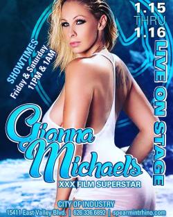 THIS FRIDAY &amp; SATURDAY!!! January 15&amp;16 @spearmintrhinocoi  City of Industry,Califirnia  I will be feature dancing 2 shows 11pm 1am each night make reservations now💃🏼💃🏼💃🏼💃🏼💃🏼💃🏼💃🏼💃🏼💃🏼💃🏼