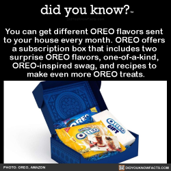 did-you-kno:  You can get different OREO